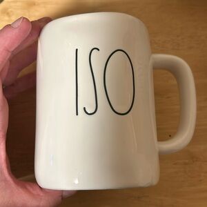 Rae Dunn “ISO” coffee mug